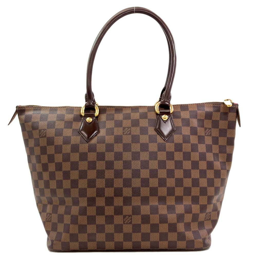 LOUIS VUITTON Brown Damier Canvas Tote Bag - Picture 2 of 16